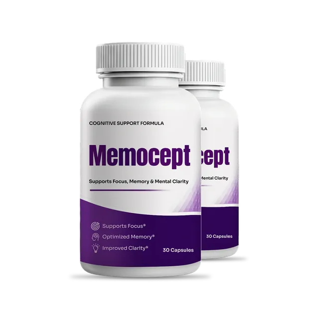 2 bottles of Memocept capsules, 30 capsules each
